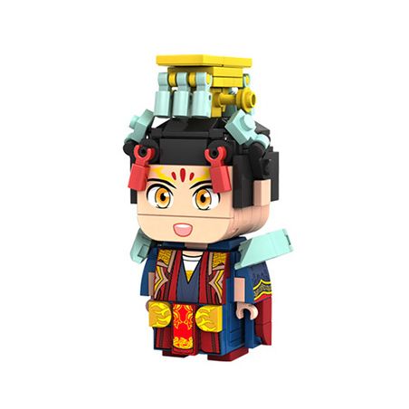 MOYU BLOCK MY83010 83010 non  HOÀNG ĐẾ VÀNG bộ đồ chơi xếp lắp ráp ghép mô hình 260 khối