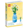 FAIR 9106 non  BÔNG CÚC NHỎ bộ đồ chơi xếp lắp ráp ghép mô hình Flowers LITTLE DAISY Hoa 541 khối