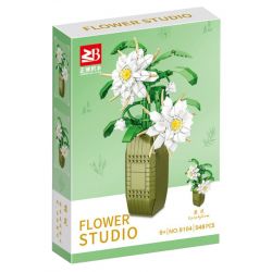 FAIR 9104 non  BIỂU MÔ bộ đồ chơi xếp lắp ráp ghép mô hình Flowers EPIPHYLLUM Hoa 548 khối