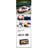 MouldKing 27010 Mould King 27010 non  PORSCHE 911RSR bộ đồ chơi xếp lắp ráp ghép mô hình  PORSCHE 911 RSR Kỹ Thuật Công Nghệ Cao Mô Hình Phương Tiện 349 khối