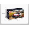 MouldKing 27010 Mould King 27010 non  PORSCHE 911RSR bộ đồ chơi xếp lắp ráp ghép mô hình  PORSCHE 911 RSR Kỹ Thuật Công Nghệ Cao Mô Hình Phương Tiện 349 khối