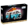 NOT  VOLKSWAGEN T2 CAMPER VAN 10279 22666 81002 T2111 2111 xếp lắp ráp ghép mô hình XE CẮM TRẠI VOLKSWAGEN T2 Icons 2207 khối