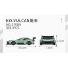 MouldKing 27009 Mould King 27009 non  ASTON MARTINVULCAN bộ đồ chơi xếp lắp ráp ghép mô hình  ASTON MARTIN VULCAN Kỹ Thuật Công Nghệ Cao Mô Hình Phương Tiện 369 khối