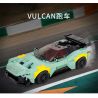 MouldKing 27009 Mould King 27009 non  ASTON MARTINVULCAN bộ đồ chơi xếp lắp ráp ghép mô hình  ASTON MARTIN VULCAN Kỹ Thuật Công Nghệ Cao Mô Hình Phương Tiện 369 khối