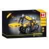 HAPPY BUILD SHINEYU XINYU YC-22008 22008 YC22008 non  XE NÂNG LỚN tỷ lệ 1:17 bộ đồ chơi xếp lắp ráp ghép mô hình Build Team SHINE YU SIMULATION LIFT FORKILFT Đội Xây Dựng 1458 khối