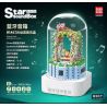 QuanGuan 100229 Quan Guan 100229 non  LOA BLUETOOTH FAIRY TALE SWING bộ đồ chơi xếp lắp ráp ghép mô hình Valentine's Day STAR SOUND BOX FAIRY TALE SWING Lễ Tình Nhân 582 khối