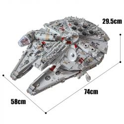 MouldKing 21026 Mould King 21026 non  THIÊN NIÊN KỶ. bộ đồ chơi xếp lắp ráp ghép mô hình Star Wars MILLENNIUM FALCON ROTJ (MARK II) Chiến Tranh Giữa Các Vì Sao 12688 khối