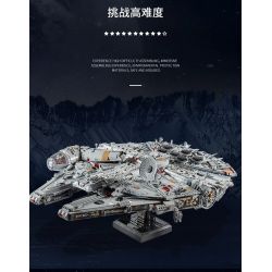 MouldKing 21026 Mould King 21026 non  THIÊN NIÊN KỶ. bộ đồ chơi xếp lắp ráp ghép mô hình Star Wars MILLENNIUM FALCON ROTJ (MARK II) Chiến Tranh Giữa Các Vì Sao 12688 khối