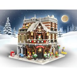 JIESTAR 89143 non  CLAUS TOY. bộ đồ chơi xếp lắp ráp ghép mô hình Modular Buildings CLAUS TOYS Mô Hình Nhà Cửa 2955 khối