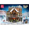 JIESTAR 89143 non  CLAUS TOY. bộ đồ chơi xếp lắp ráp ghép mô hình Modular Buildings CLAUS TOYS Mô Hình Nhà Cửa 2955 khối