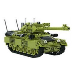 LEYI 81006 non  XE TĂNG CHIẾN ĐẤU CHỦ LỰC LEOPARD 1 bộ đồ chơi xếp lắp ráp ghép mô hình Military Army LEOPARD 1 MAIN BATTILE TANK Quân Sự Bộ Đội 838 khối