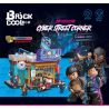 BRICKCOOL KS004 non  TIỆM THUỐC bộ đồ chơi xếp lắp ráp ghép mô hình CYBER STREET CORNER 1270 khối