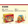 JAKI JK5136 5136 non  XU HƯỚNG QUỐC GIA THU THẬP KHO BÁU VÀ TỲ HƯU bộ đồ chơi xếp lắp ráp ghép mô hình Chinese Traditional Festivals AFFLUENT PIXIU Lễ Hội Cổ Truyền