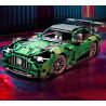 MOYU BLOCK MY88302 88302 non  ĐUA XE NHỰA ĐƯỜNG YÊU TINH XANH AMG 1:14 tỷ lệ 1:14 bộ đồ chơi xếp lắp ráp ghép mô hình 1460 khối