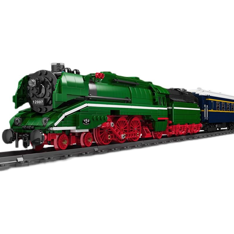 MouldKing 12007 Mould King 12007 non  TIẾNG ĐỨC EXPRESS. bộ đồ chơi xếp lắp ráp ghép mô hình Trains BR18 201 GERMAN EXPRESS Tàu Hỏa 2348 khối