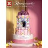 SX 9057 non  HỘP NHẠC: ĐÁM CƯỚI bộ đồ chơi xếp lắp ráp ghép mô hình Creator ROTATING MUSIC BOX - WEDDING Sáng Tạo 537 khối