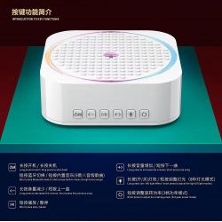 QuanGuan 100235 Quan Guan 100235 non  LION DANCE HEXIN LOA BLUETOOTH CHIẾU SÁNG HỘP NHẠC ĐỘNG bộ đồ chơi xếp lắp ráp ghép mô hình Chinese Traditional Festivals STAR SOUND BOX LION DANCE FOR THE NEW YEAR Lễ Hội Cổ Truyền 699 khối