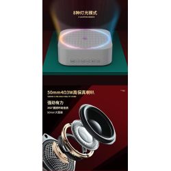 QuanGuan 100235 Quan Guan 100235 non  LION DANCE HEXIN LOA BLUETOOTH CHIẾU SÁNG HỘP NHẠC ĐỘNG bộ đồ chơi xếp lắp ráp ghép mô hình Chinese Traditional Festivals STAR SOUND BOX LION DANCE FOR THE NEW YEAR Lễ Hội Cổ Truyền 699 khối