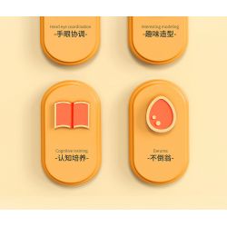 YICHAO 1209-2 non  CON MÈO MAY MẮN bộ đồ chơi xếp lắp ráp ghép mô hình PLUTUS CAT 169 khối