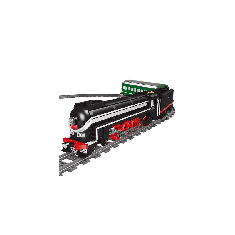 MouldKing 12005 Mould King 12005 non  SL7 ASIATE. bộ đồ chơi xếp lắp ráp ghép mô hình Trains SL7 ASIA EXPRESS TRAIN Tàu Hỏa 1873 khối