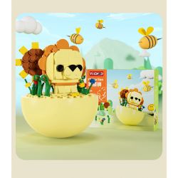 YICHAO 1209-1 non  BAN NHẠC ROCK bộ đồ chơi xếp lắp ráp ghép mô hình ROCK ROLL 164 khối