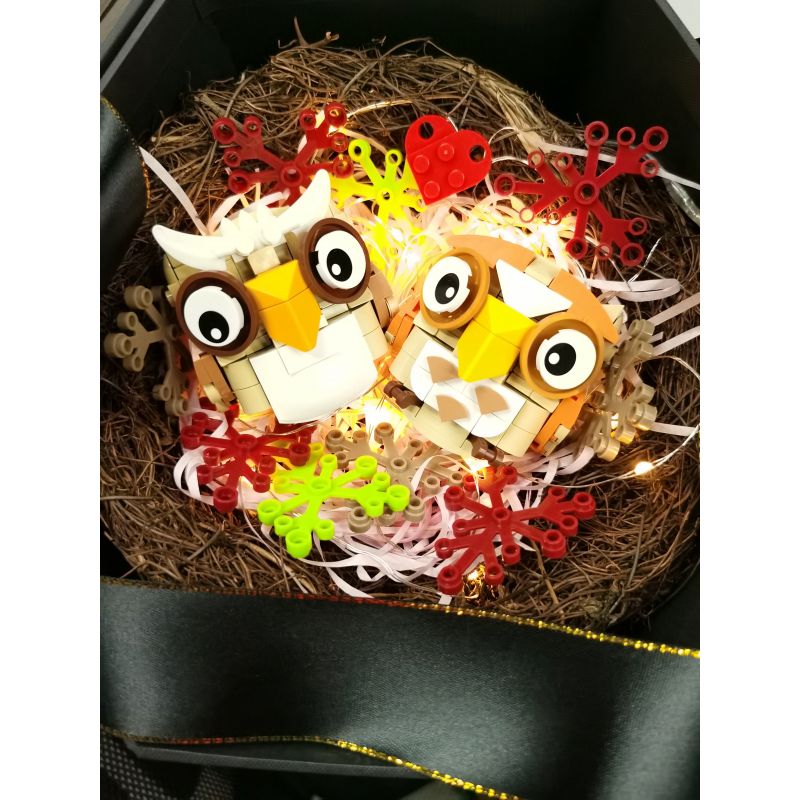 BRICKABLE BR BR0520 0520 non  CON CÚ bộ đồ chơi xếp lắp ráp ghép mô hình Creator Sáng Tạo