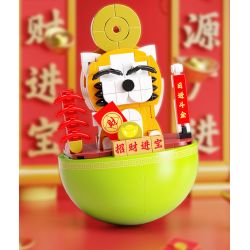 YICHAO 1209-1 non  BAN NHẠC ROCK bộ đồ chơi xếp lắp ráp ghép mô hình ROCK ROLL 164 khối