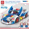 QIDAI 88006 non  RY-78 bộ đồ chơi xếp lắp ráp ghép mô hình Racers Đua Tốc Độ 318 khối