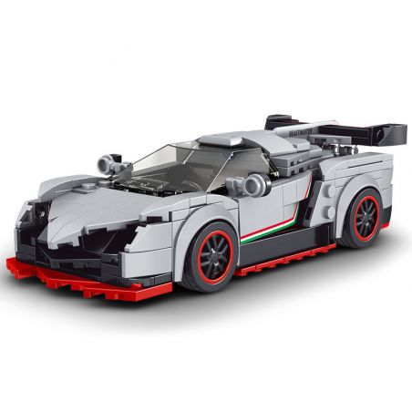 MouldKing 27007 Mould King 27007 non  LAMBORGHINI VENO. bộ đồ chơi xếp lắp ráp ghép mô hình  LAMBORGHINI VENENO Kỹ Thuật Công Nghệ Cao Mô Hình Phương Tiện 398 khối