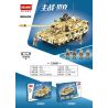 HSANHE CACO 6492 non  XE TĂNG CHIẾN ĐẤU CHÍNH bộ đồ chơi xếp lắp ráp ghép mô hình Military Army MAIN BATTLE TANKS Quân Sự Bộ Đội 1211 khối