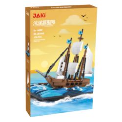 JAKI JK9265 9265 non  NHÀ THÁM HIỂM ĐẠI DƯƠNG bộ đồ chơi xếp lắp ráp ghép mô hình 476 khối