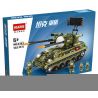 HSANHE CACO 6487 non  XE TĂNG LÁ CHẮN SÚNG PHÒNG KHÔNG bộ đồ chơi xếp lắp ráp ghép mô hình Military Army TANK SHIELD Quân Sự Bộ Đội 563 khối
