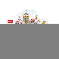 ZHI DELE DL-20101 20101 DL20101 non  XINGQIWAN 8 TỔ HỢP bộ đồ chơi xếp lắp ráp ghép mô hình 451 khối