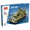 HSANHE CACO 6486 non  XE TĂNG PHÁO HẠNG NẶNG bộ đồ chơi xếp lắp ráp ghép mô hình Military Army TANK HEAVY EQUIPMENT Quân Sự Bộ Đội 551 khối