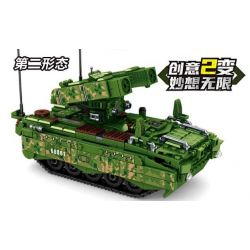 LEYI 66001 non  99 XE TĂNG bộ đồ chơi xếp lắp ráp ghép mô hình Military Army MILITARY TANK TYPE 99 MAIN BATTLE Quân Sự Bộ Đội 836 khối