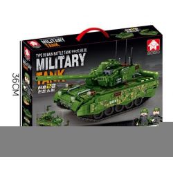 LEYI 66001 non  99 XE TĂNG bộ đồ chơi xếp lắp ráp ghép mô hình Military Army MILITARY TANK TYPE 99 MAIN BATTLE Quân Sự Bộ Đội 836 khối