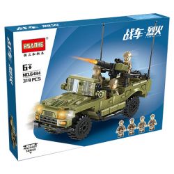 HSANHE CACO 6484 non  XE NGỰA · AGNI WARRIOR BUGGY bộ đồ chơi xếp lắp ráp ghép mô hình Military Army CHARIOT FIRE Quân Sự Bộ Đội 319 khối