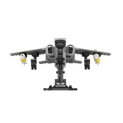 JAKI JK9157 9157 non  MÁY BAY NÉM BOM TẦM XA H-6K bộ đồ chơi xếp lắp ráp ghép mô hình MILITARY ZONE H-6K LONG-RANGE BOMBER 414 khối