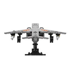 JAKI JK9157 9157 non  MÁY BAY NÉM BOM TẦM XA H-6K bộ đồ chơi xếp lắp ráp ghép mô hình MILITARY ZONE H-6K LONG-RANGE BOMBER 414 khối