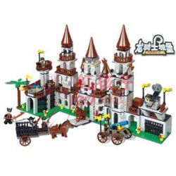 WOMA J5690 5690 non  LÂU ĐÀI DRAGON KNIGHT. bộ đồ chơi xếp lắp ráp ghép mô hình Medieval Castle Chiến Tranh Trung Cổ 747 khối