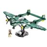 JAKI JK9160 9160 non  MÁY BAY CHIẾN ĐẤU CỔ ĐIỂN P-38 THUNDERBOLT WWII bộ đồ chơi xếp lắp ráp ghép mô hình MILITARY ZONE P-38 THUNDER FIGHTER 502 khối