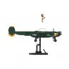 JAKI JK9160 9160 non  MÁY BAY CHIẾN ĐẤU CỔ ĐIỂN P-38 THUNDERBOLT WWII bộ đồ chơi xếp lắp ráp ghép mô hình MILITARY ZONE P-38 THUNDER FIGHTER 502 khối