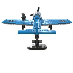 JAKI JK9159 9159 non  MÁY BAY CHIẾN ĐẤU HỔ ĐỊA NGỤC F2F THẾ THỨ HAI bộ đồ chơi xếp lắp ráp ghép mô hình MILITARY ZONE F2F HELL TIGER FIGHTER 356 khối