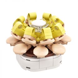 ZHEGAO DS1033 1033 non  MỘT CHIẾC LÁ BIẾT MÙA THU bộ đồ chơi xếp lắp ráp ghép mô hình Flowers Hoa