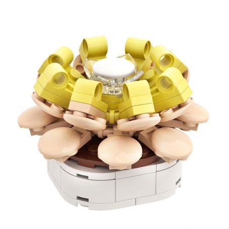 ZHEGAO DS1033 1033 non  MỘT CHIẾC LÁ BIẾT MÙA THU bộ đồ chơi xếp lắp ráp ghép mô hình Flowers Hoa