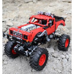 KJ35091 35091 non  XE OFF-ROAD BỐN LẦN TOÀN THỜI GIAN 4X4 tỷ lệ 1:16 bộ đồ chơi xếp lắp ráp ghép mô hình  Kỹ Thuật Công Nghệ Cao Mô Hình Phương Tiện 1000 khối
