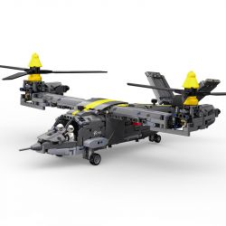 CADA DOUBLEE C61076 61076 non  MÁY BAY CÁNH QUẠT NGHIÊNG ĐA NĂNG BELL V-280 VALOR bộ đồ chơi xếp lắp ráp ghép mô hình  Kỹ Thuật Công Nghệ Cao Mô Hình Phương Tiện 1424 khối