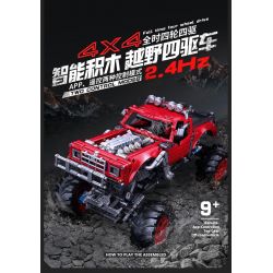 KJ35091 35091 non  XE OFF-ROAD BỐN LẦN TOÀN THỜI GIAN 4X4 tỷ lệ 1:16 bộ đồ chơi xếp lắp ráp ghép mô hình  Kỹ Thuật Công Nghệ Cao Mô Hình Phương Tiện 1000 khối