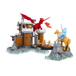 AUSINI M27604 27604 non  LÂU ĐÀI WYVERN bộ đồ chơi xếp lắp ráp ghép mô hình 319 khối