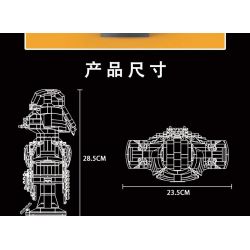 MouldKing 21020 Mould King 21020 non  ĐIÊU KHẮC CỦA DAS VADA bộ đồ chơi xếp lắp ráp ghép mô hình Star Wars DARTH LORD MK STARS Chiến Tranh Giữa Các Vì Sao 936 khối